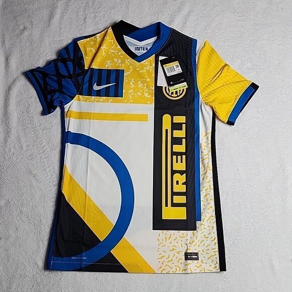 2382 NWT Inter Milan 20/21 Authentic Fourth Jersey Size Small - Picture 3 of 11